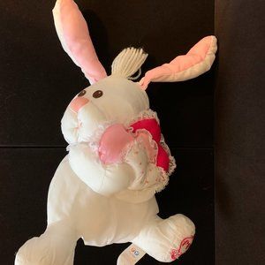 Vintage 1988 Fisher Price Puffalump White Bunny Rabbit